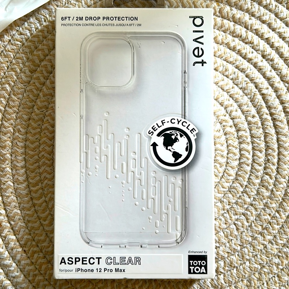 New in package- pro Max 12 clear case